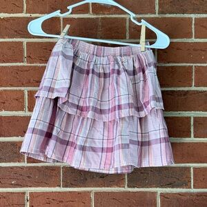 OshKosh B'gosh Pink Plaid Mini Skirt